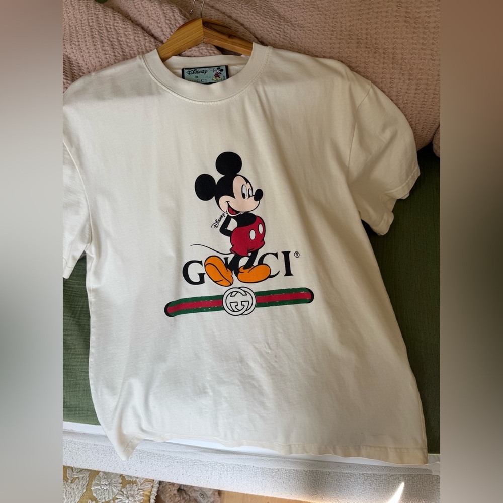 Gucci woman Mickey Mouse Shirt oversized